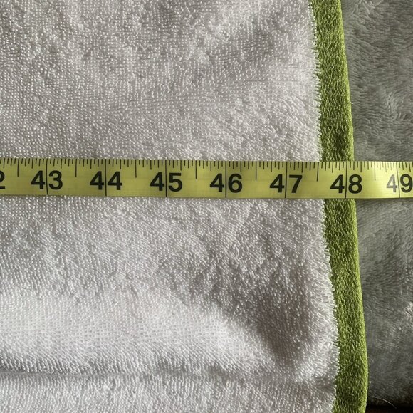 Casaba Kids Animals Zebra Monkey Giraffe Palm Embroidered Towel Bath Set of 3 - Picture 10 of 10